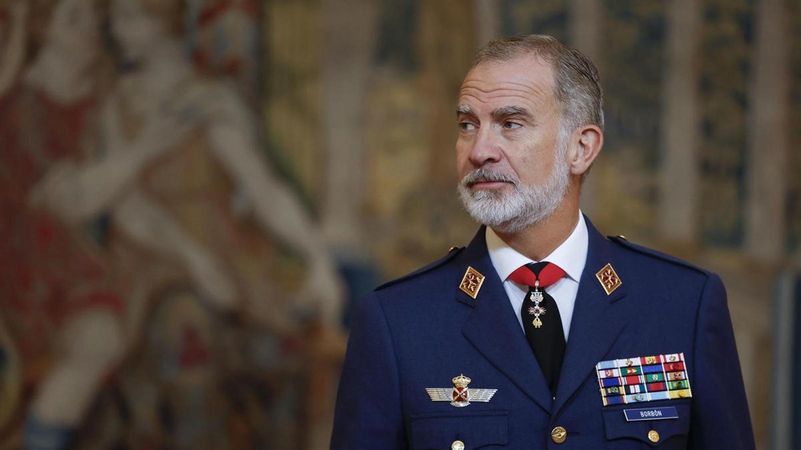 El rey Felipe este mes de octubre del 2026.