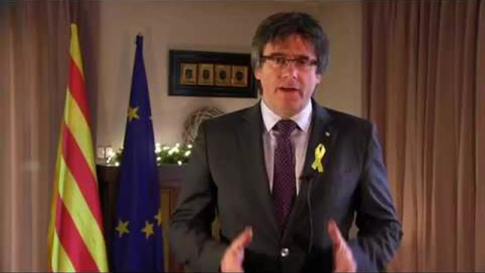 El discurs de Cap d'Any de Carles Puigdemont des de Bèlgica