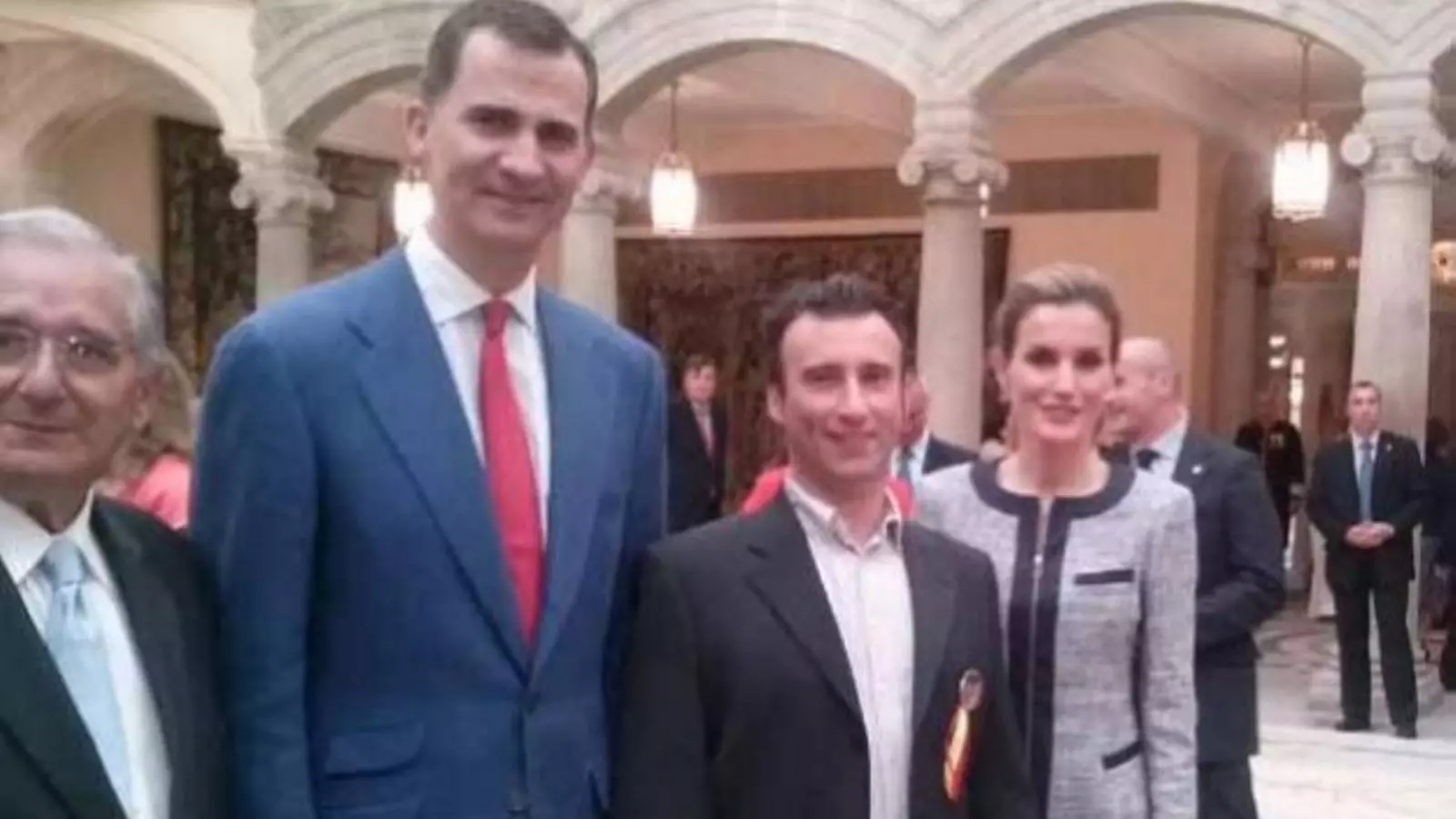 El presidente de COLEGAS, Paco Ramírez, amb els reis / COLEGAS