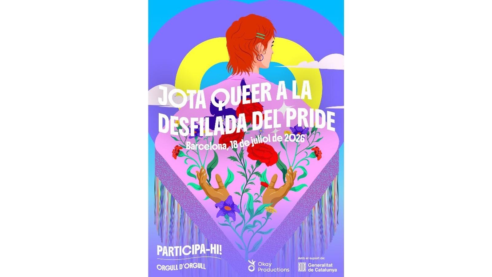 The poster that calls for participation in the jota dance