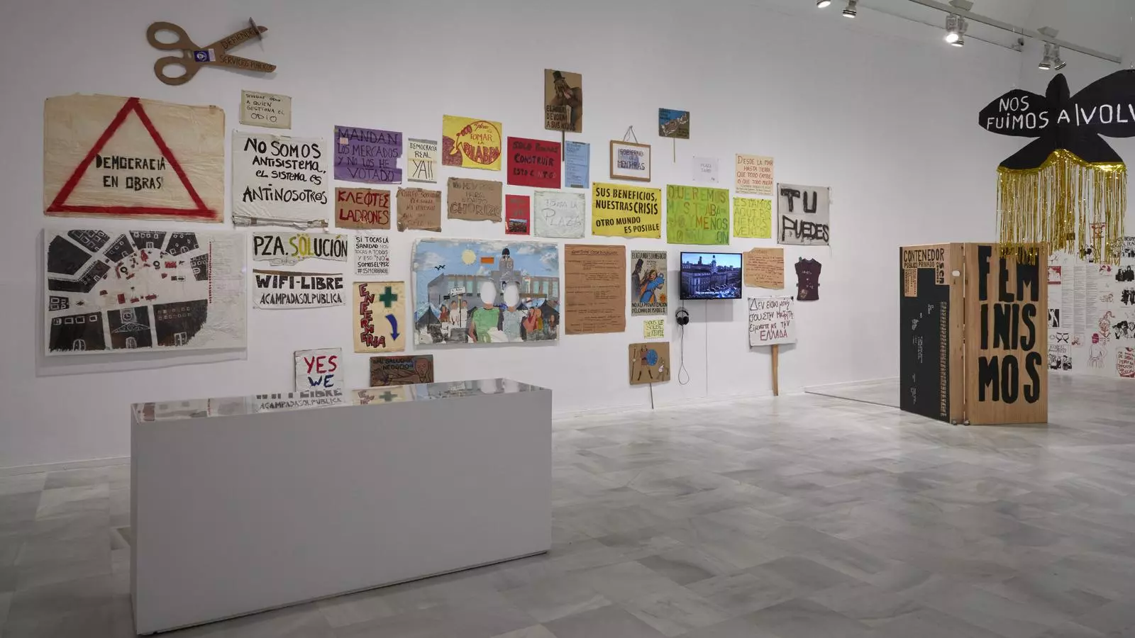 La sala del Reina Sofia dedicada al 15-M i els feminismes