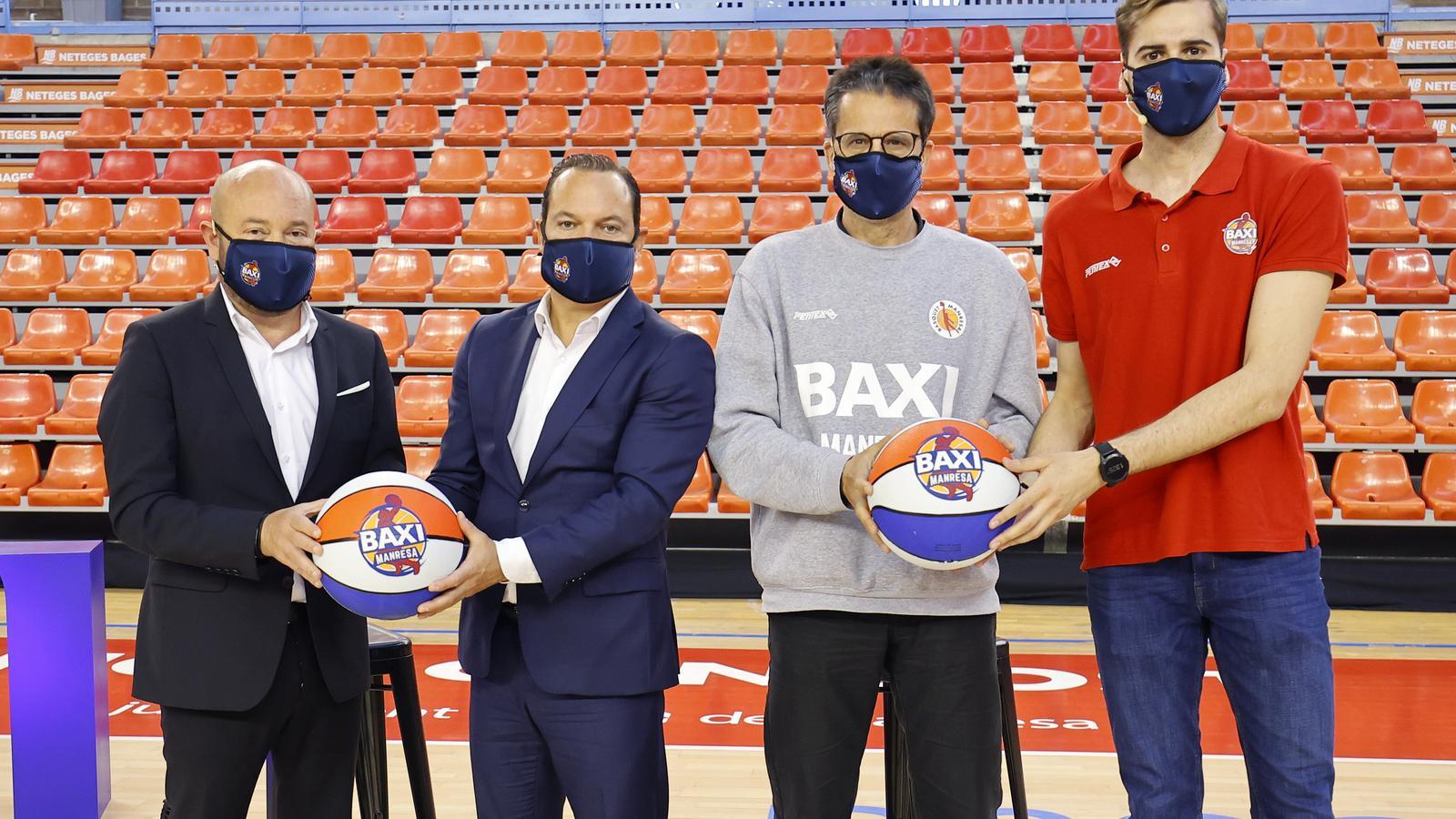 Josep Saez, Jordi Mestres, Pedro Martínez i Guillem Jou