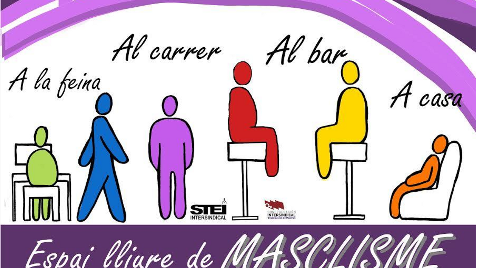 L'STEI impulsa la campanya 'Espais lliures de masclisme'