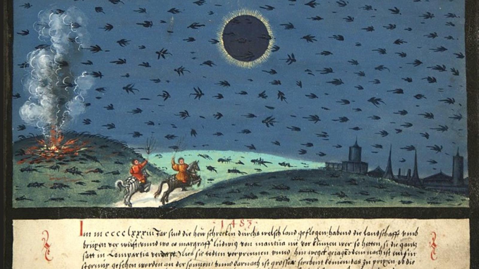 Una imagen del emblemático 'Libro de milagros', datado del siglo XVI y hecho en Augsburgo