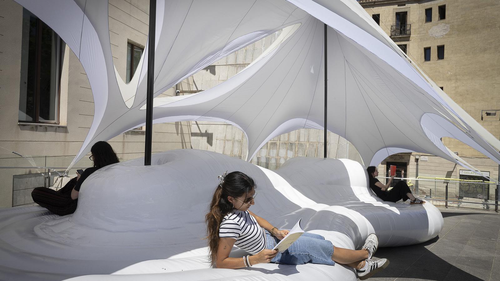 The installation 'Solar index' by Naked Space