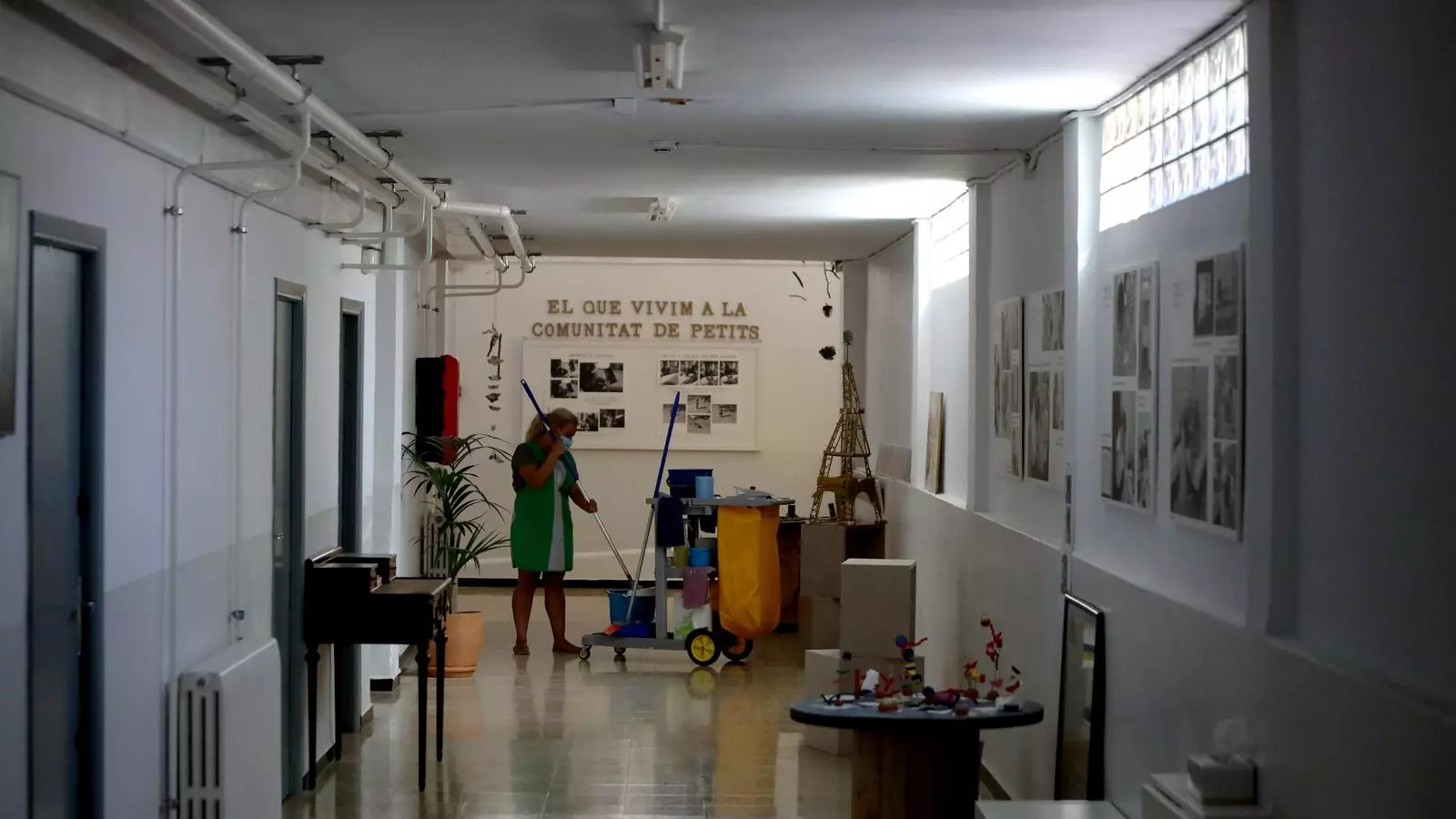 L'escola Verge de Lluc es prepara per obrir.