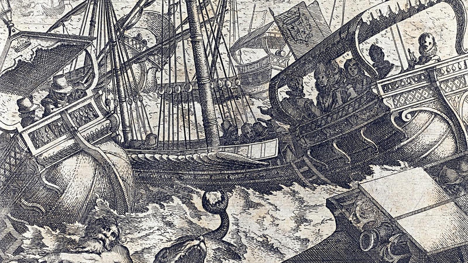 'Storm Off The Coast Of Barcelona' (1612)