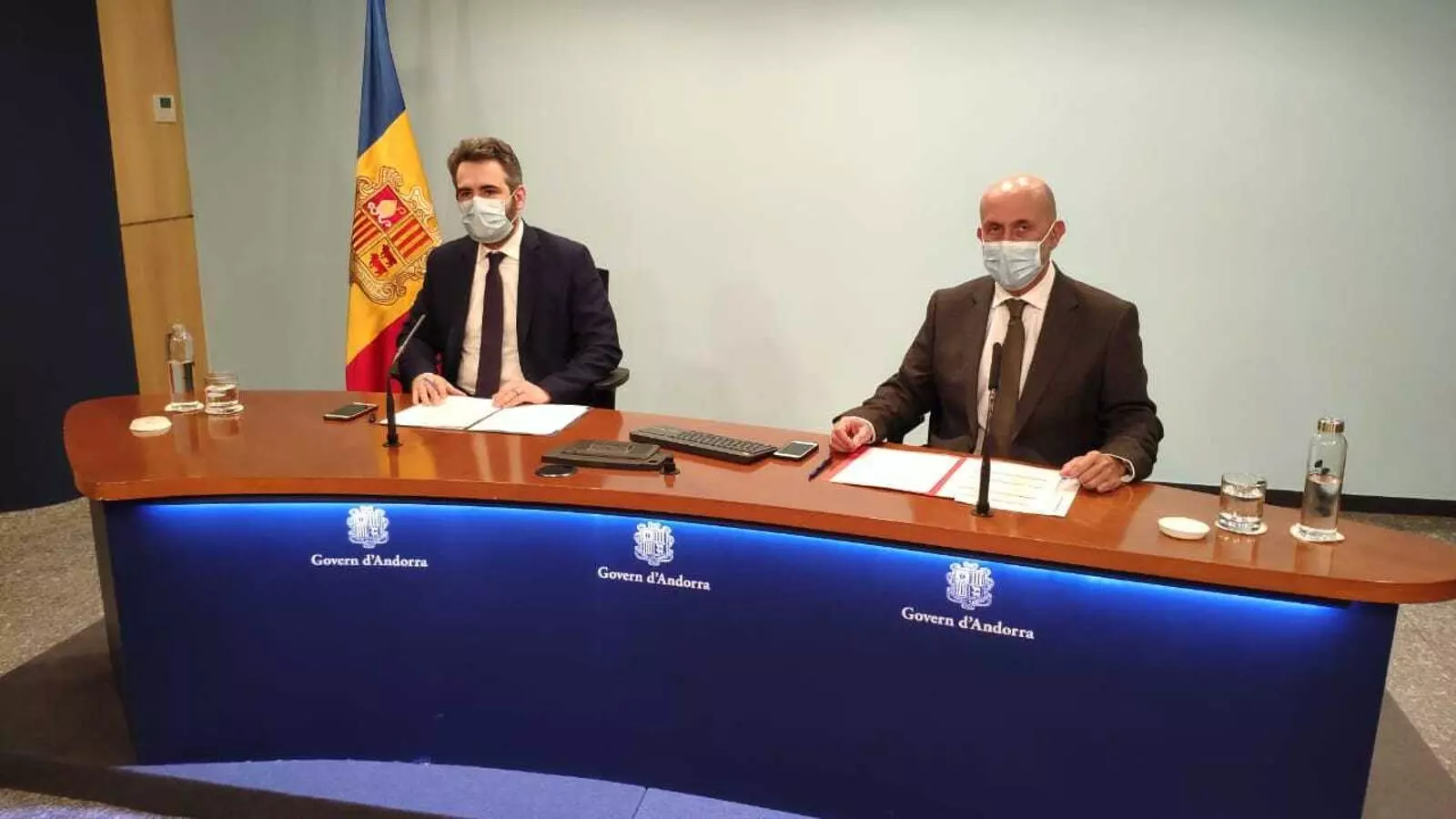 Eric Jover i Joan Martínez Benazet, aquest dimecres / SFG