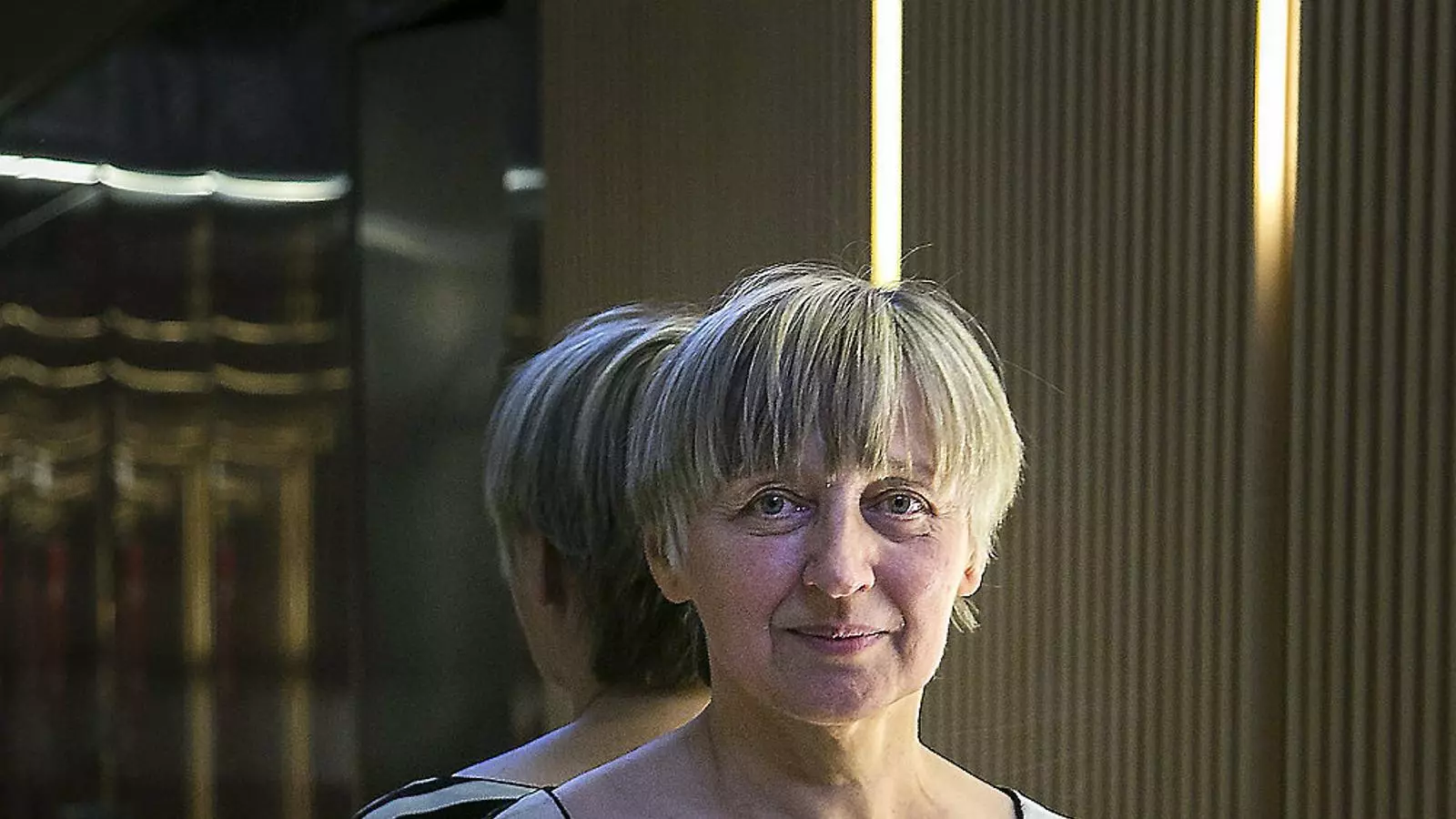 Teresa Font a la Filmoteca de Catalunya, on va presentar amb Terry Gilliam L’home que va matar el Quixot.