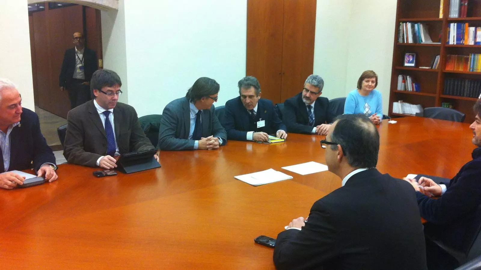 Una delegació de l'AMI s'ha reunit amb representants del grup parlamentari de CiU.