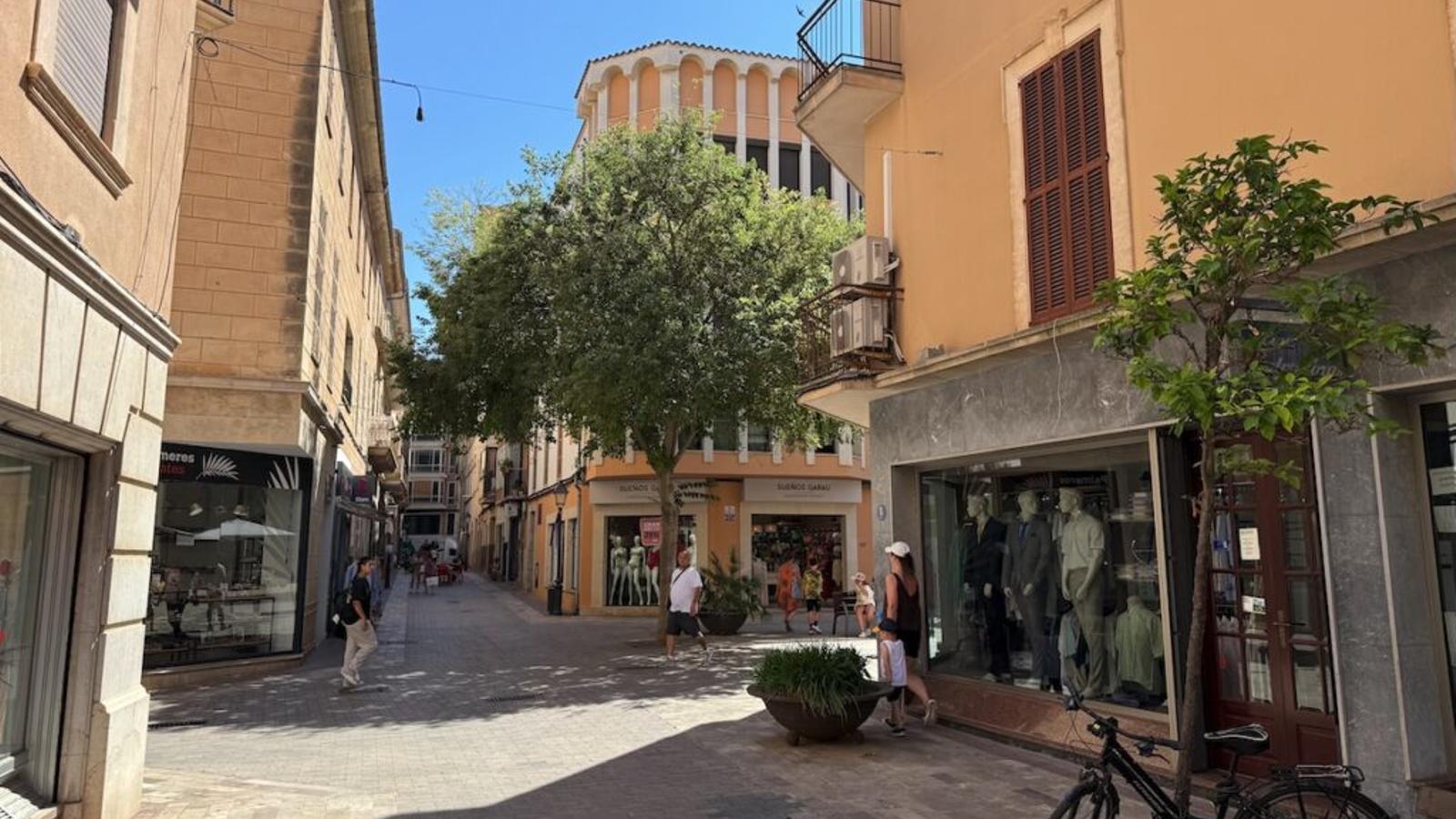 A street in Manacor.