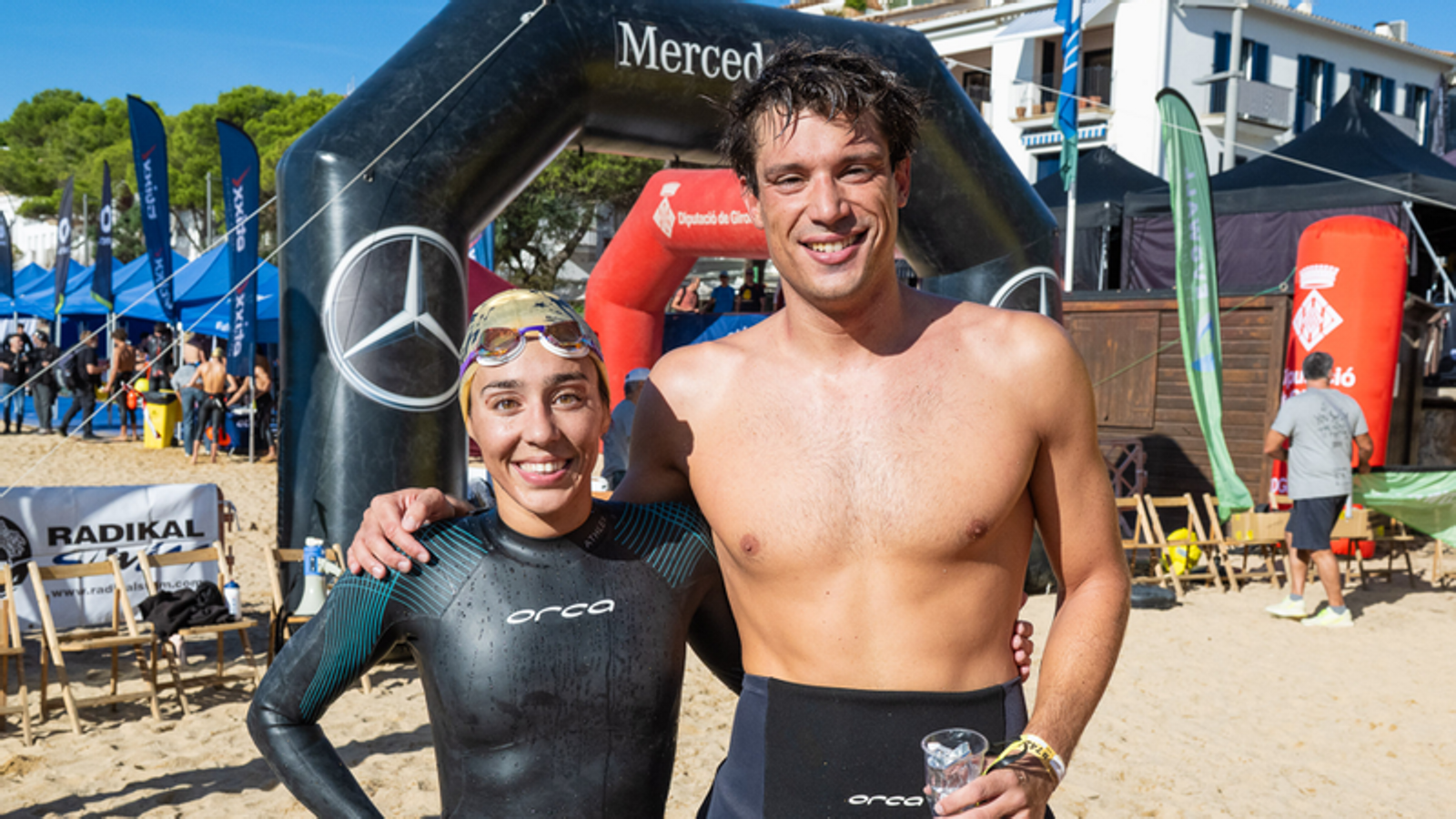 Guillem Pujol and Aida Bertran, winners of the 17th edition of La Radikal