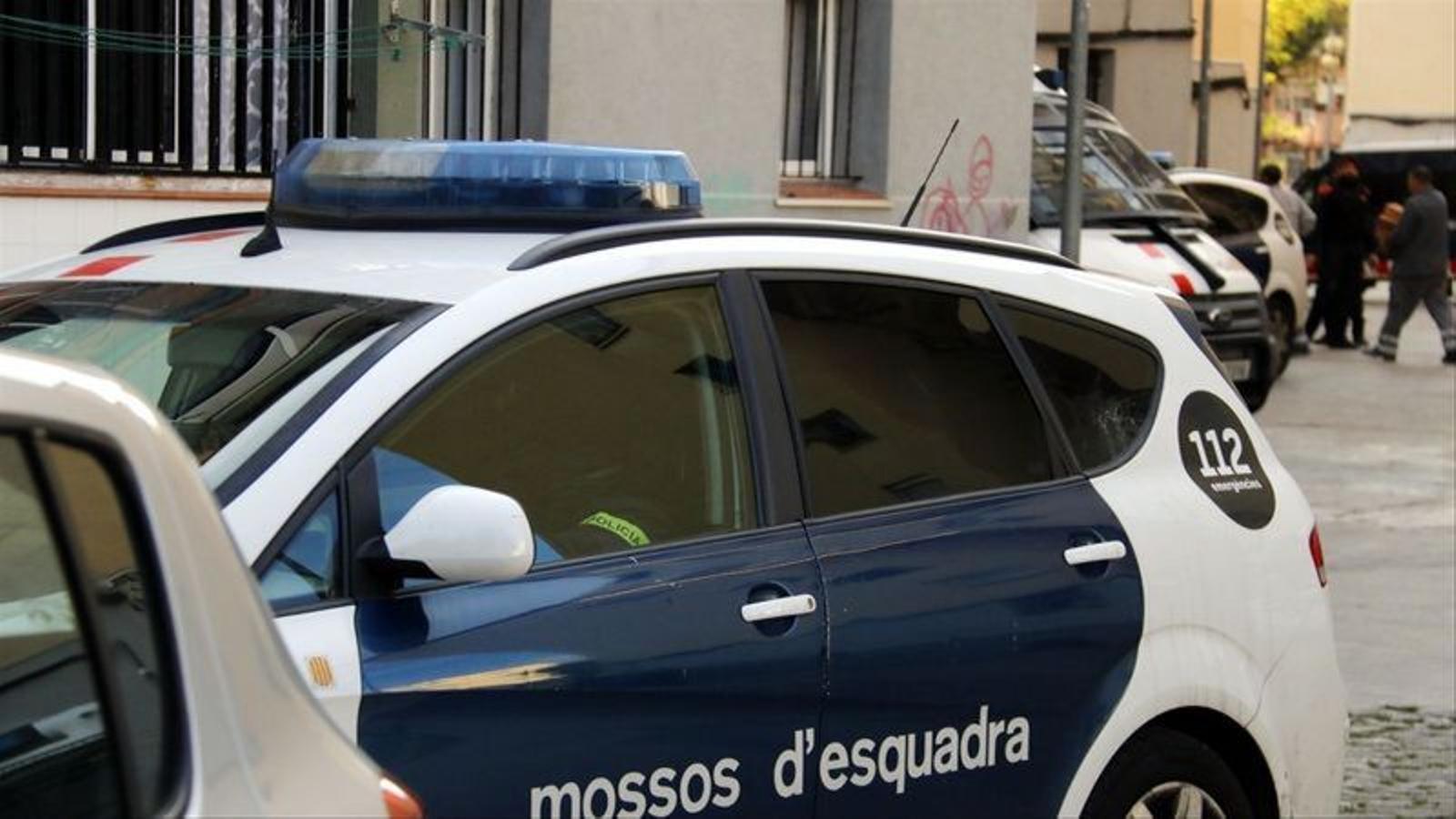 Un vehicle dels Mossos d'Esquadra en una imatge d'arxiu