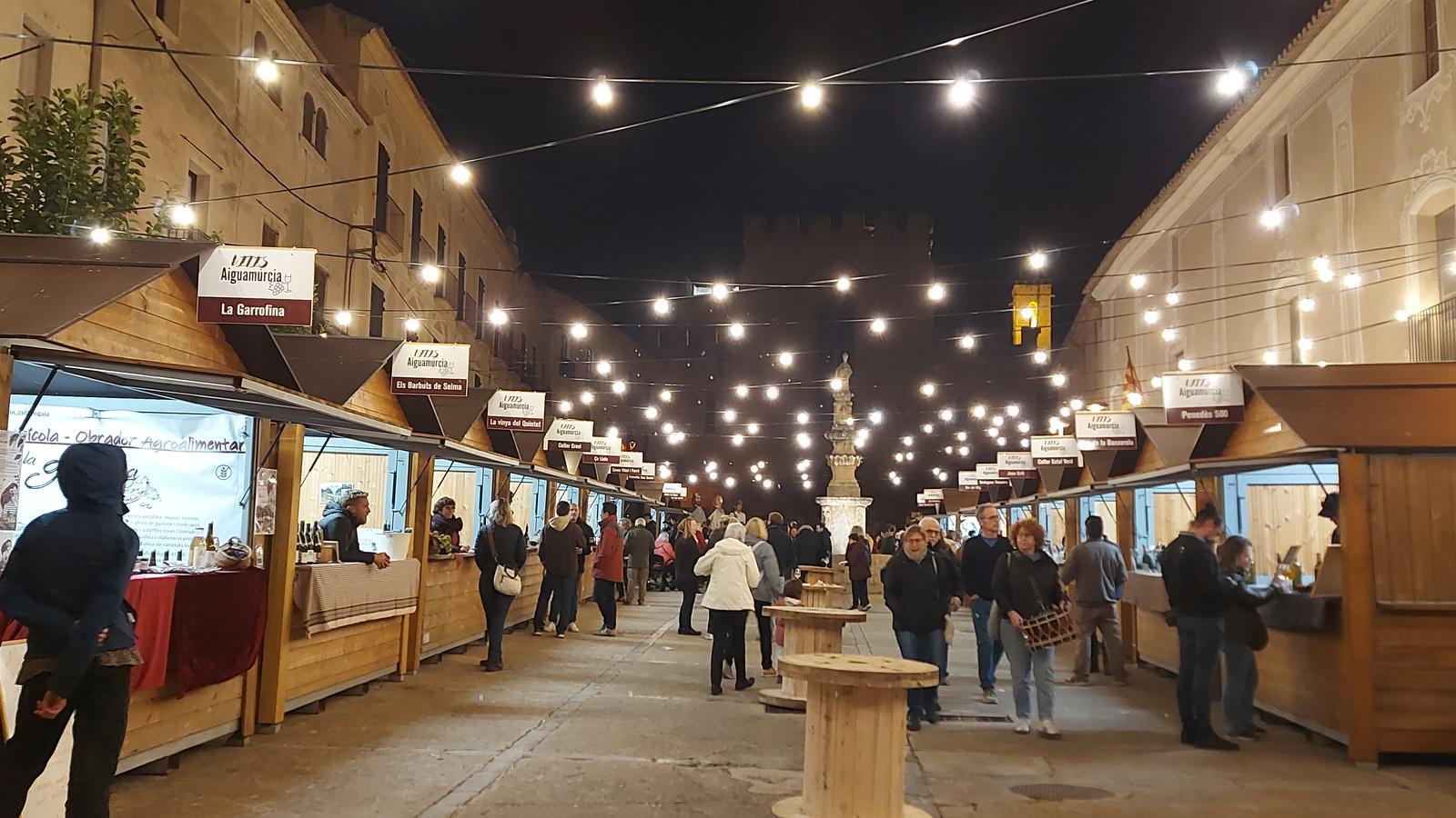 Una imagen de la última edición de la feria que se celebra en Santes Creus.