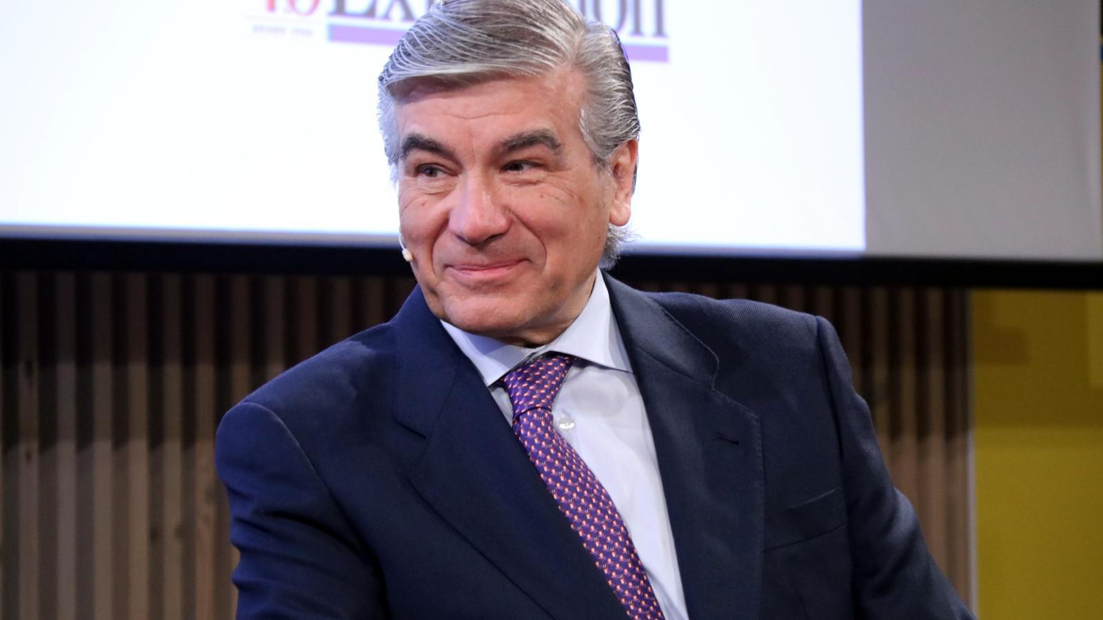 El presidente de Naturgy, Francisco Reynés, en la jornada organizada por 'Expansión'.