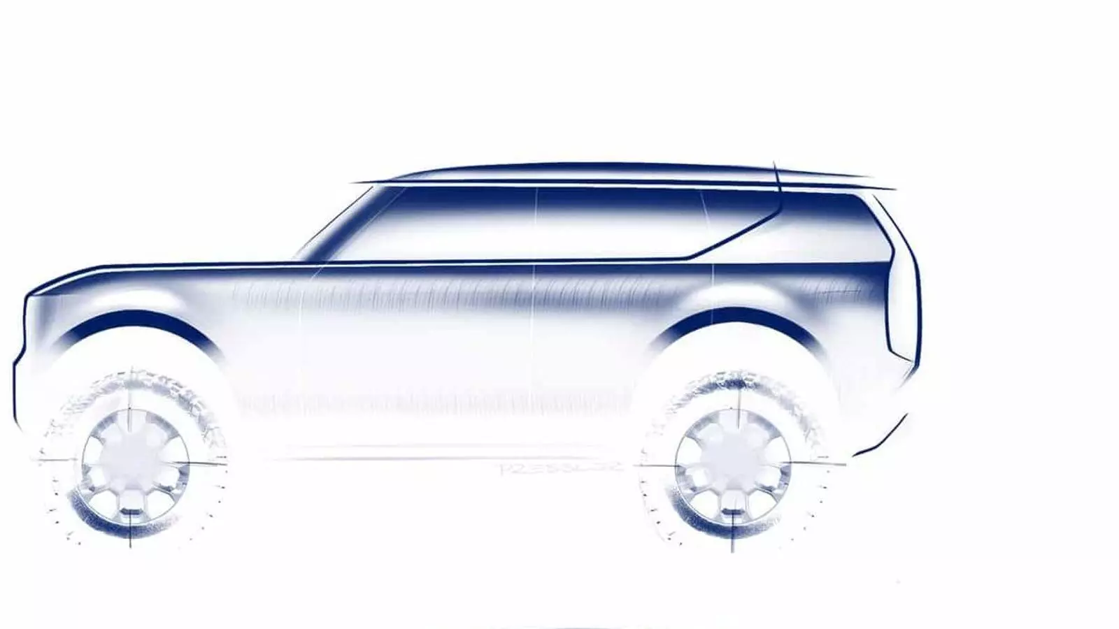 Render del primer SUV de la filial Scout
