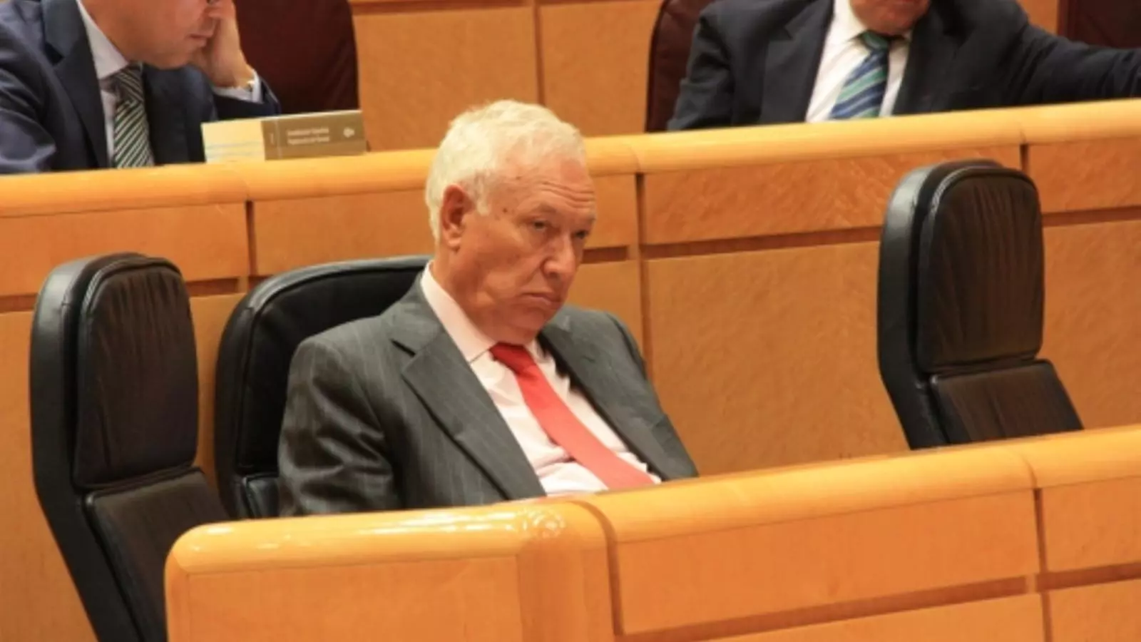 El ministre d'Exteriors, García-Margallo, aquest dimarts al Senat / ACN