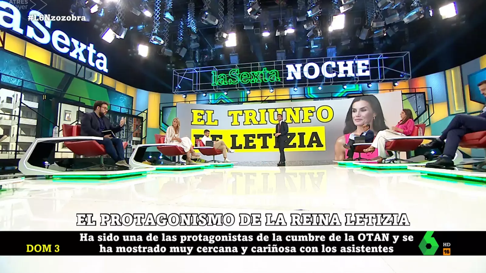 Captura de pantalla de 'laSexta Noche'