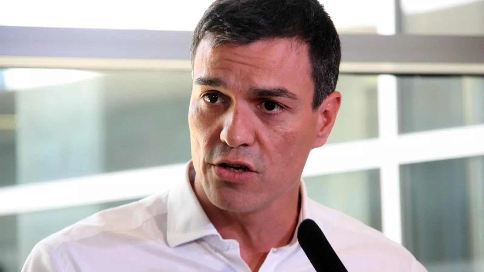 Pedro Sánchez aquest dimecres a l'Hospitalet de Llobregat / ACN