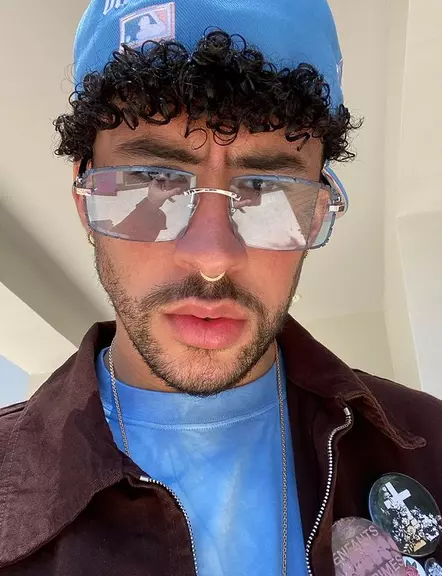 El cantant porto-riqueny Bad Bunny en una imatge compartida per ell a les xarxes socials