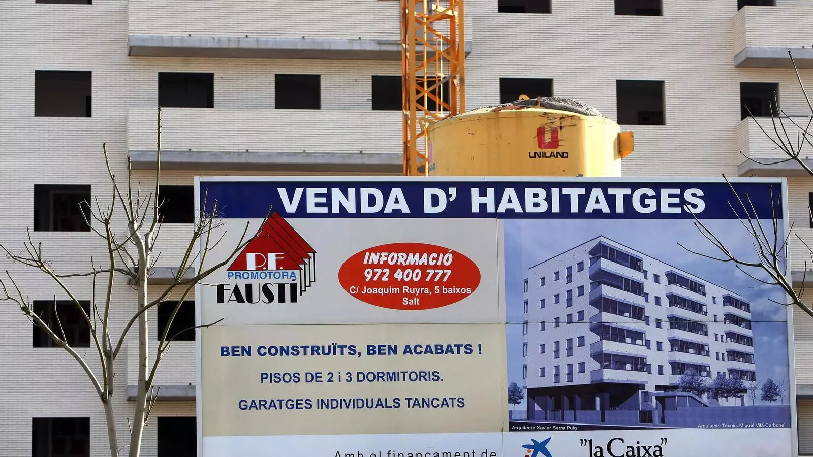 La reactivació del mercat immobiliari depèn del preu dels habitatges però també de la demanda o la concessió de crèdits hipotecaris.