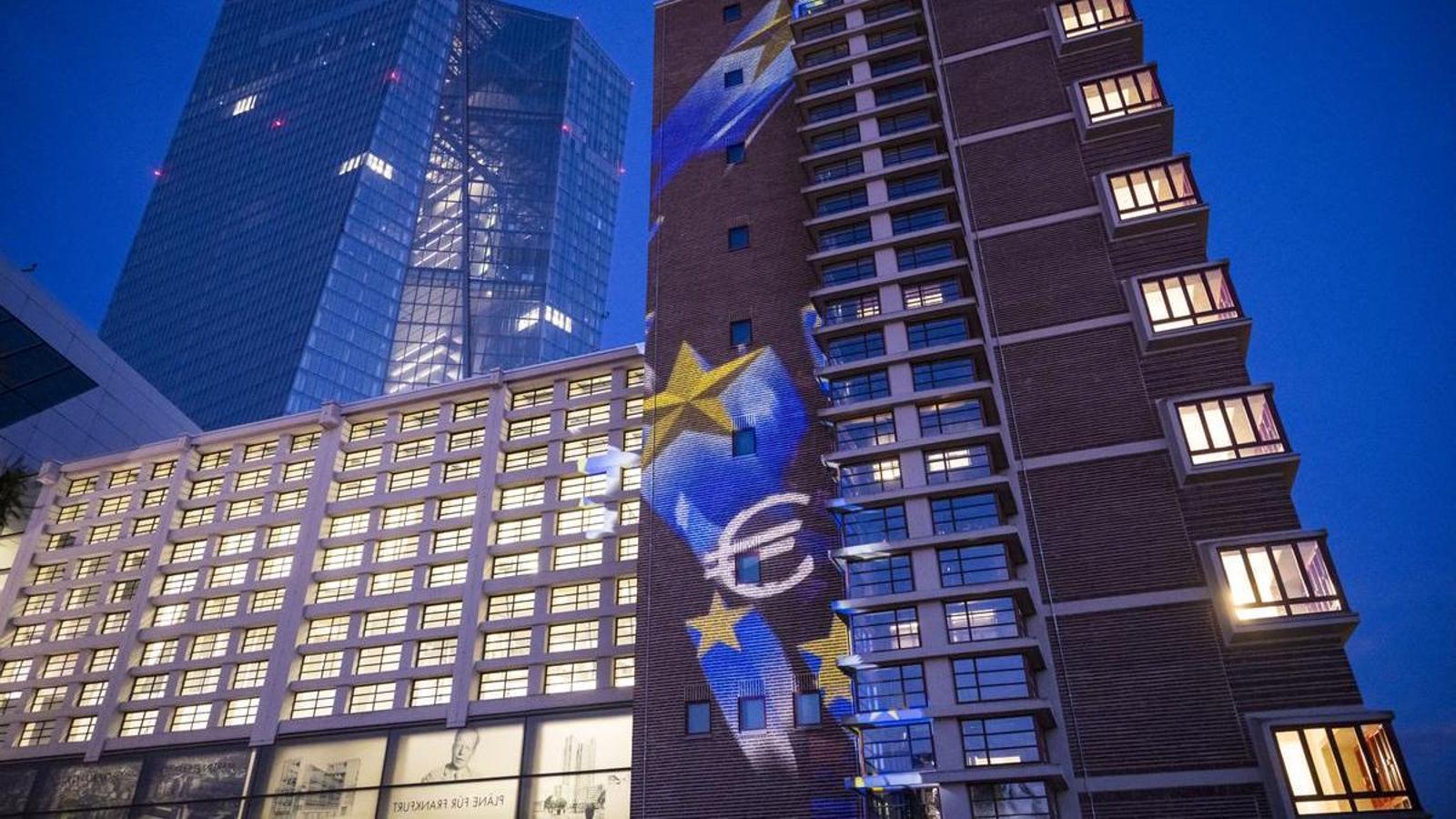 The headquarters of the European Central Bank in Frankfurt, in an archive image.