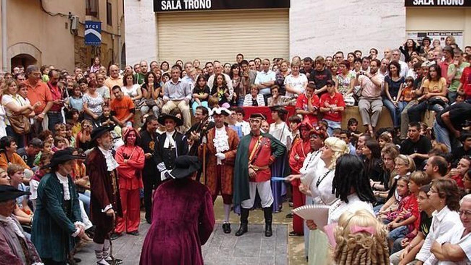 Una edición anterior de Santa Tecla