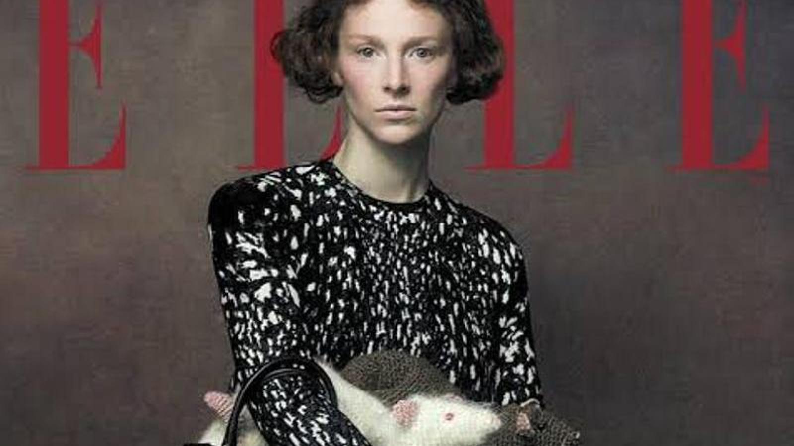 La portada de Elle con Hunter Schafer.