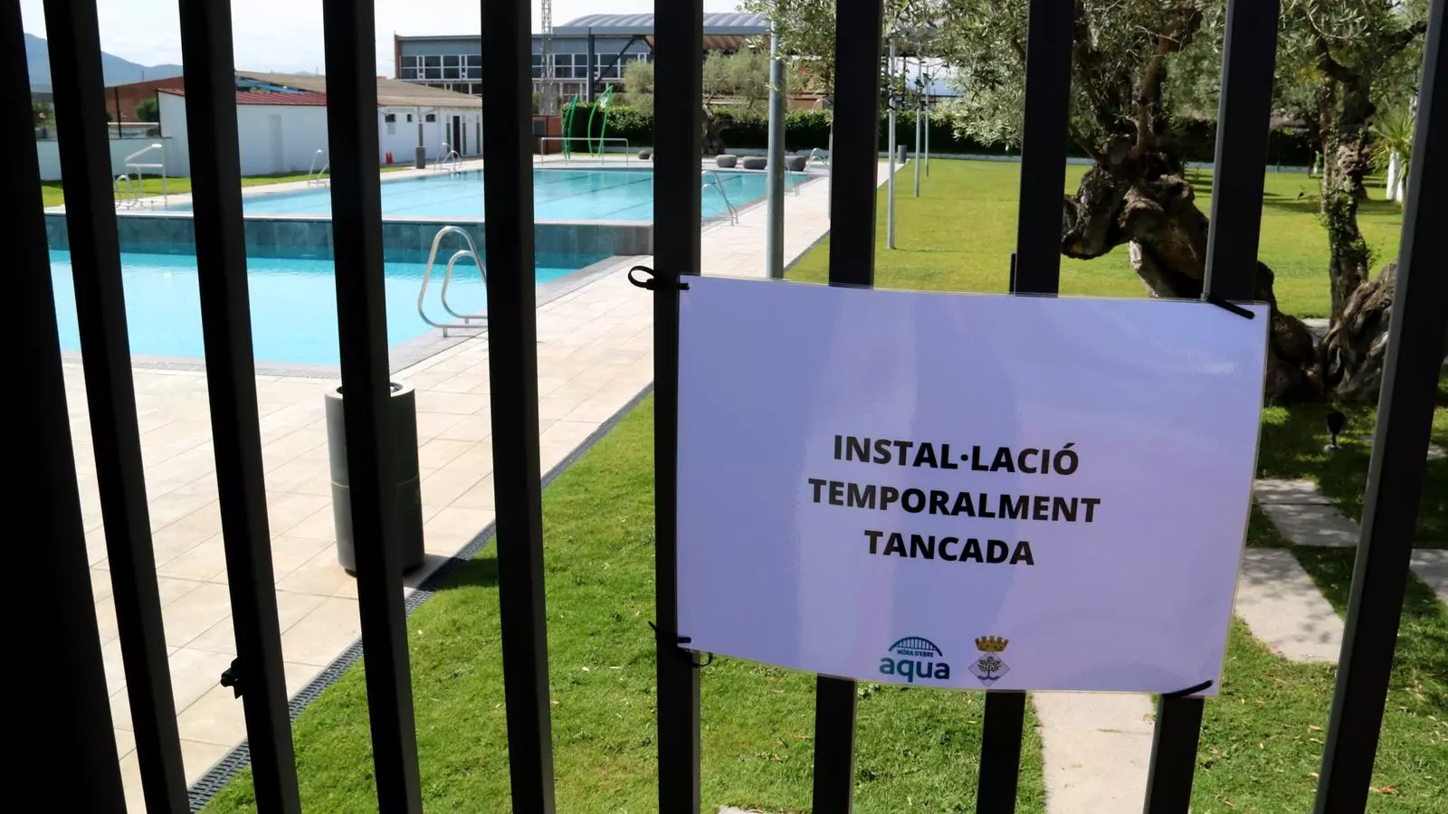 La piscina pública de Mora d'Ebre on a principis de juliol es va ofegar un infant de tres anys