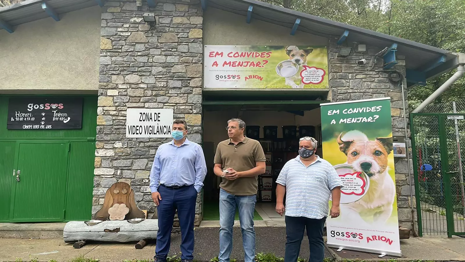 Presentació de la campanya 'Convida'm a menjar'.