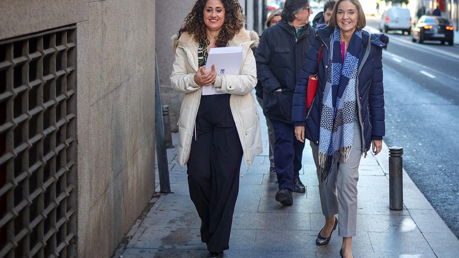 Enma López y Reyes Maroto en una imagen de archivo