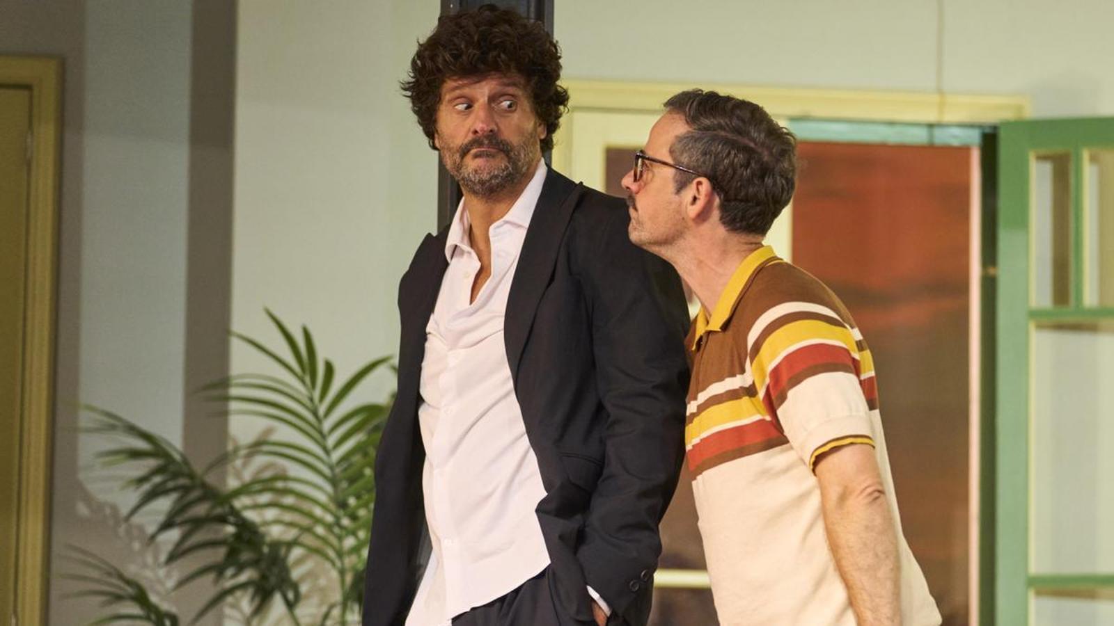 A scene from the show 'Bons i dolents'.