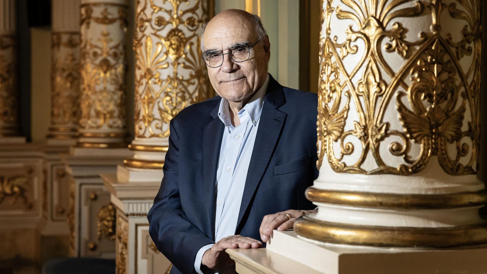 Salvador Alemany at the Gran Teatre del Liceu.
