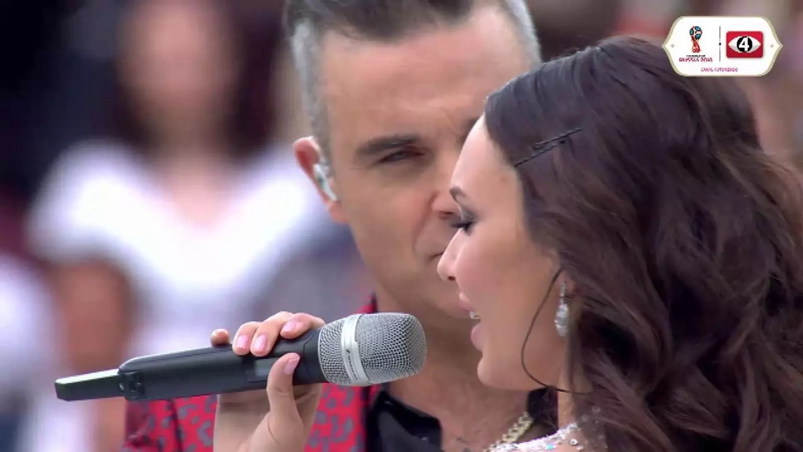 Actuació completa de Robbie Williams al Mundial de Rússia