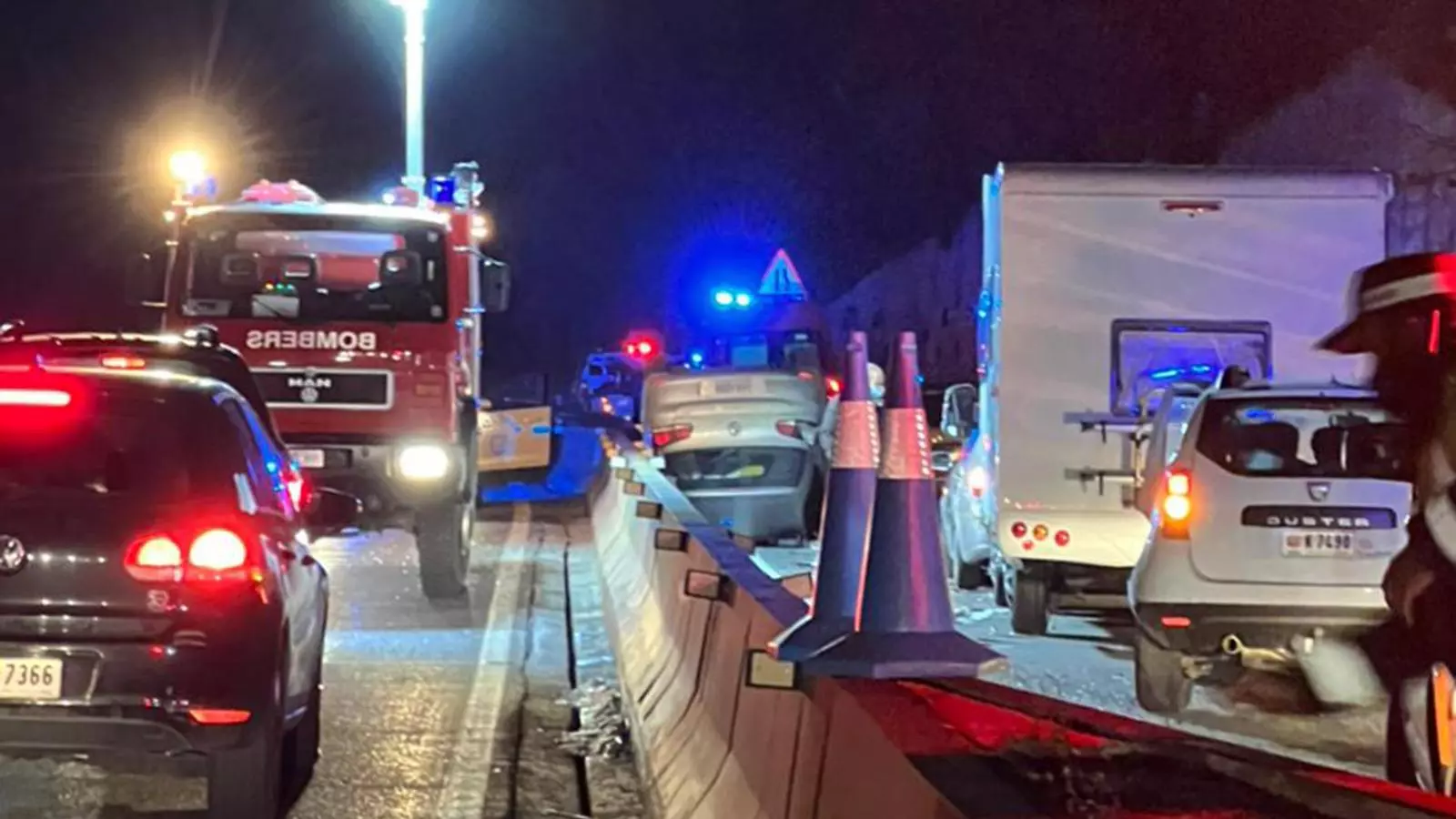 Accident a Canillo.