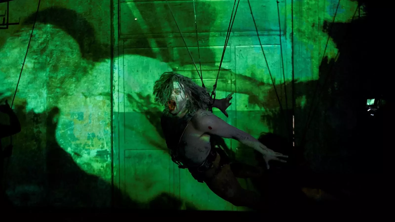 Un moment de l'espectacle '[REC].1' de La Fura dels Baus