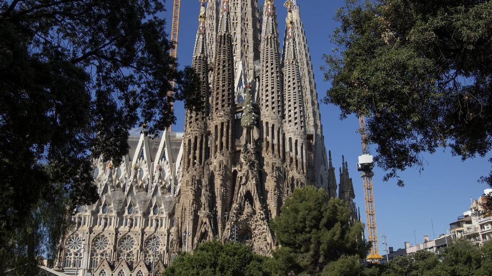 Vista de la Sagrada Familia