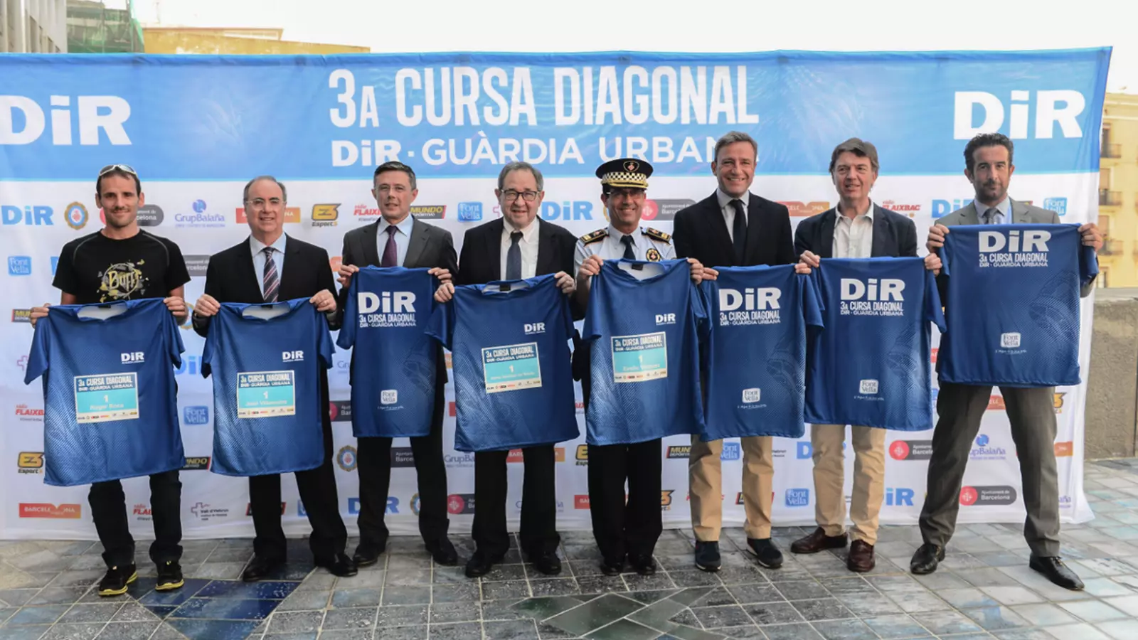 La presentació de la tercera Cursa DiR- Guàrdia Urbana