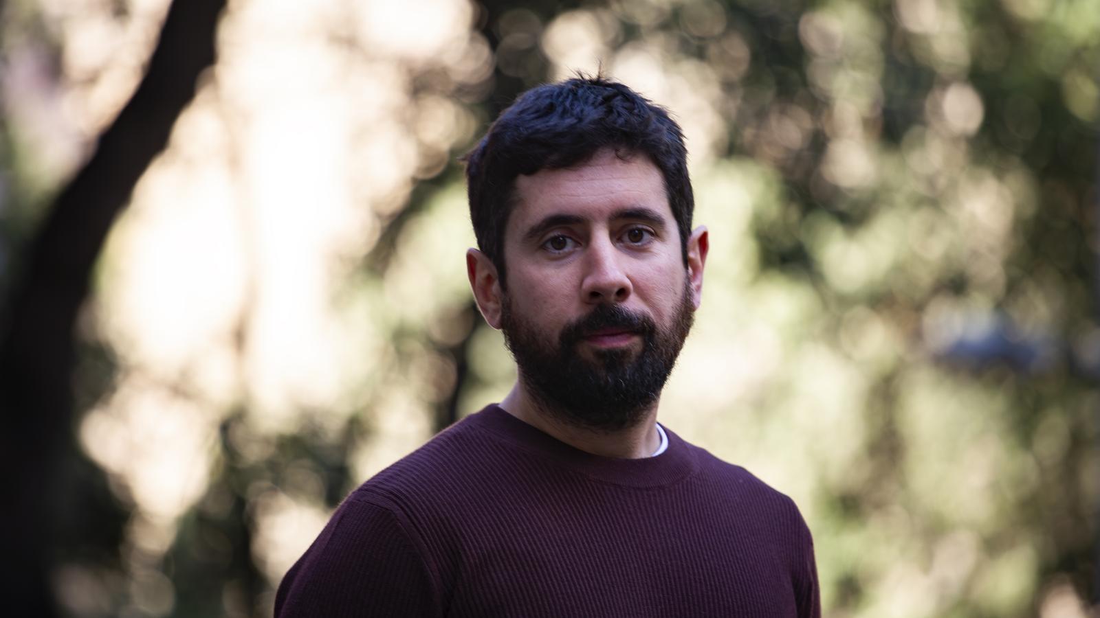 Carles Fenollosa, during his last visit to Barcelona