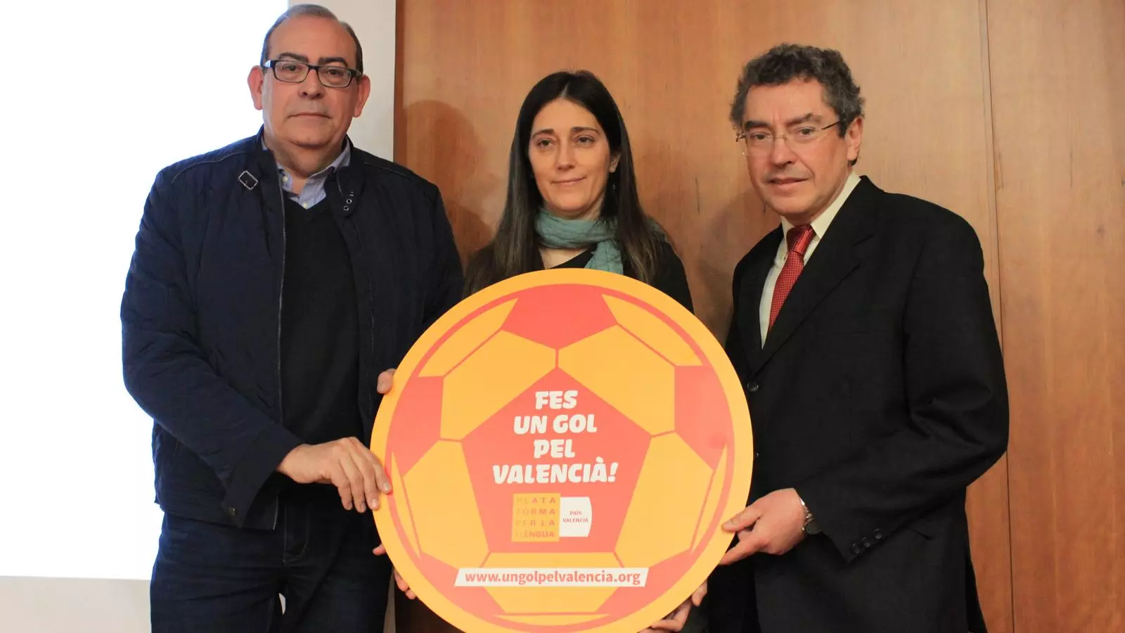 D'esquerra a dreta de la imatge: Manuel Carceller, Neus Mestres i Miquel Àngel Picornell.