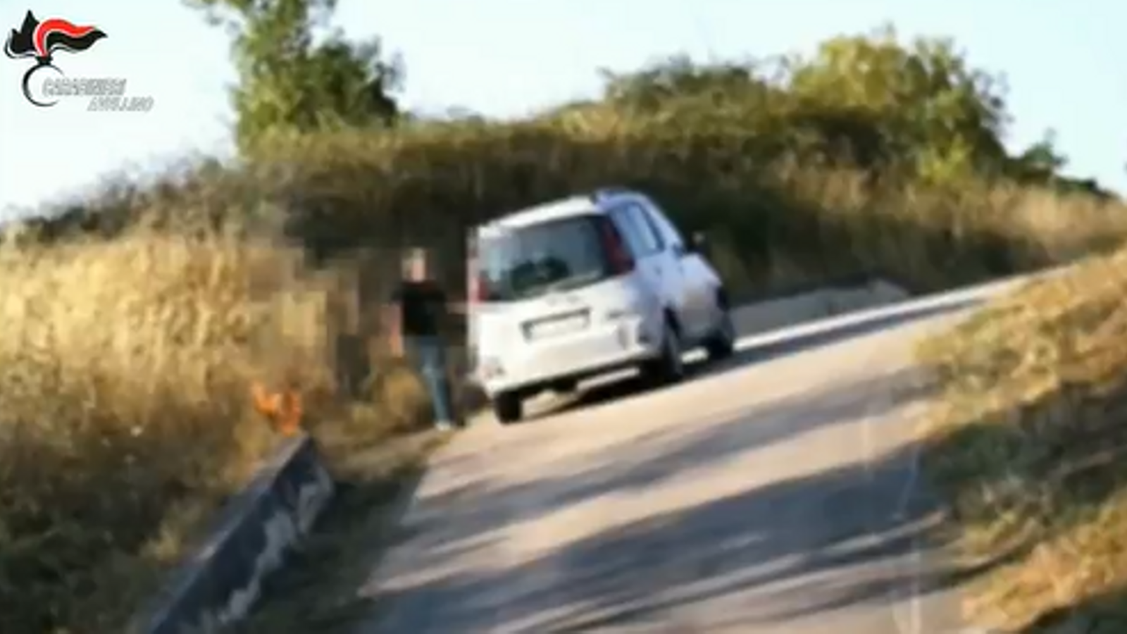 Man caught starting a fire in Italy