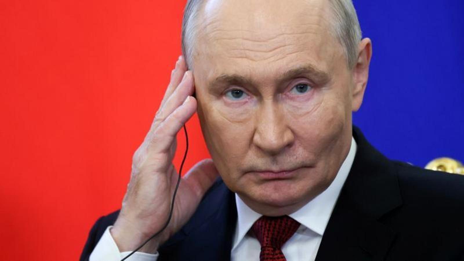 The Russian president, Vladimir Putin, last September 9 at the Kremlin.