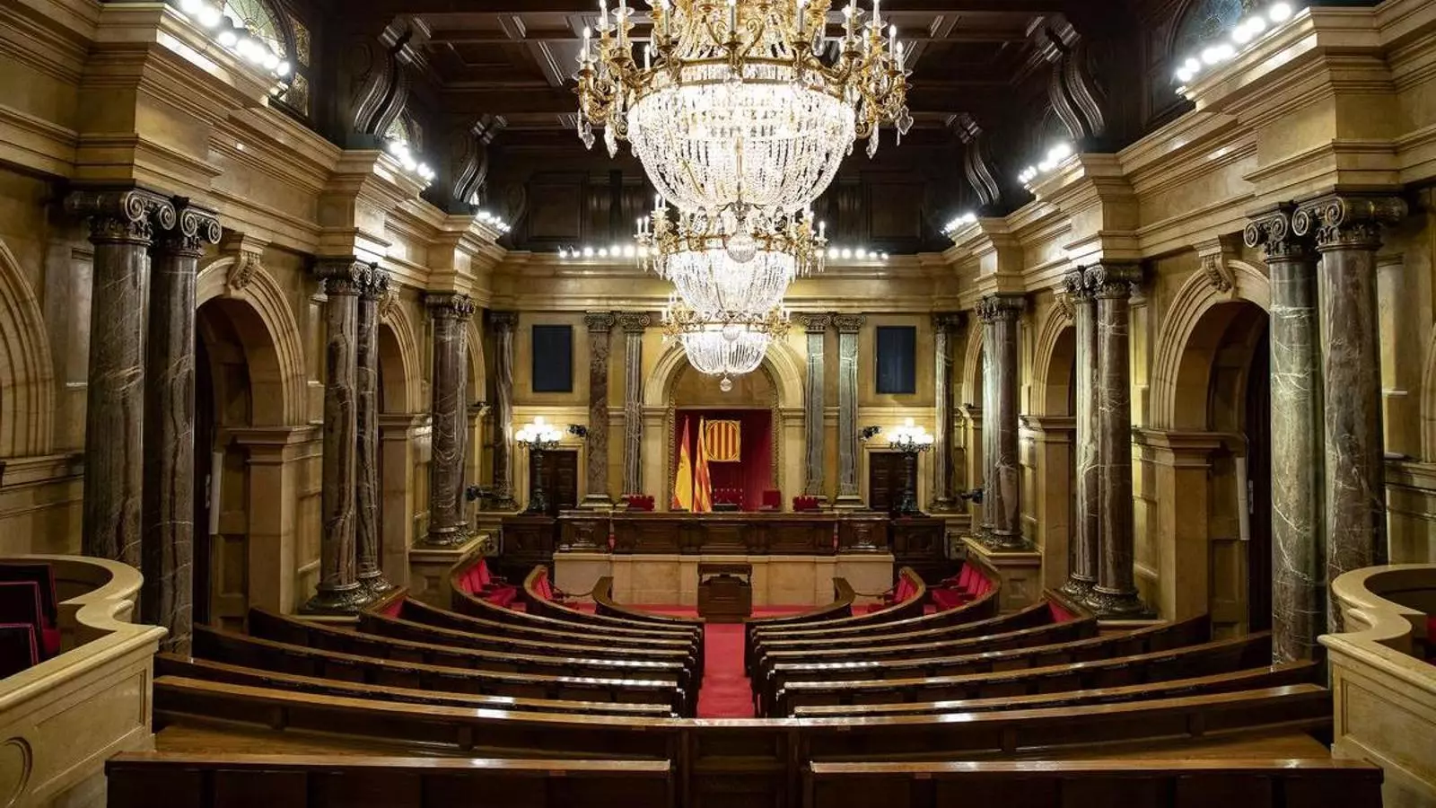 L'hemicicle del Parlament en una imatge d'arxiu.