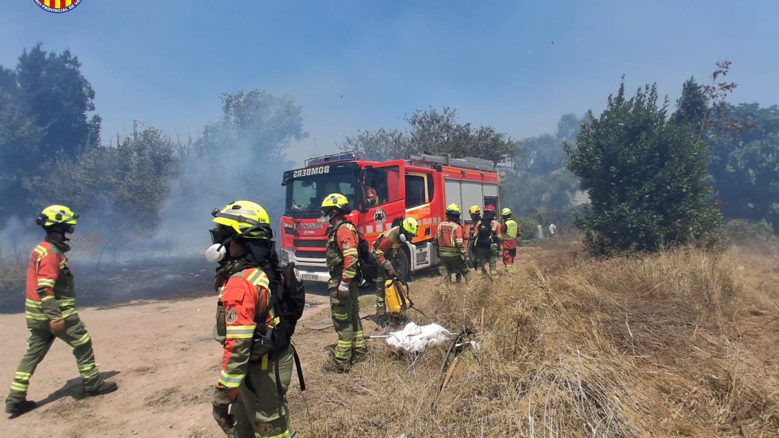 Manises forest fire (Horta Sud)