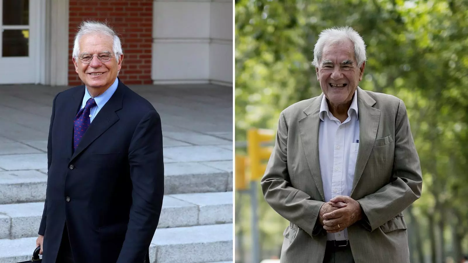 Borrell i Maragall en imatges d'arxiu
