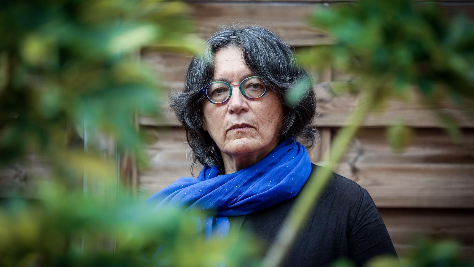 Amira Hass, Israeli journalist, portrayed in Barcelona