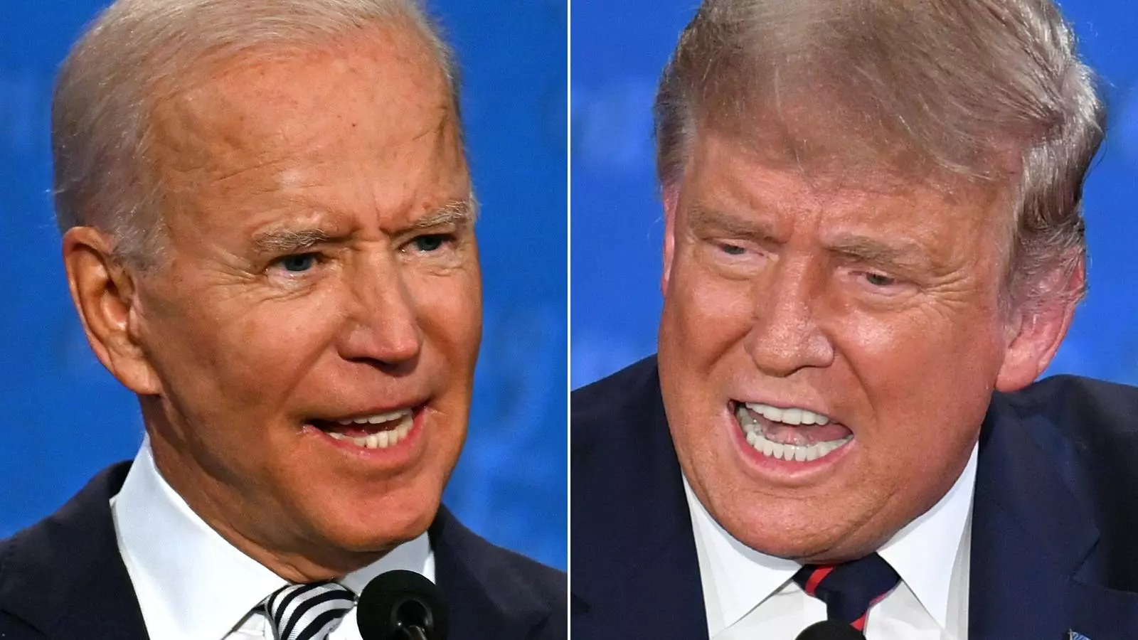 Trump fa del debat un xou per als seus fanàtics, però Biden en surt il·lès