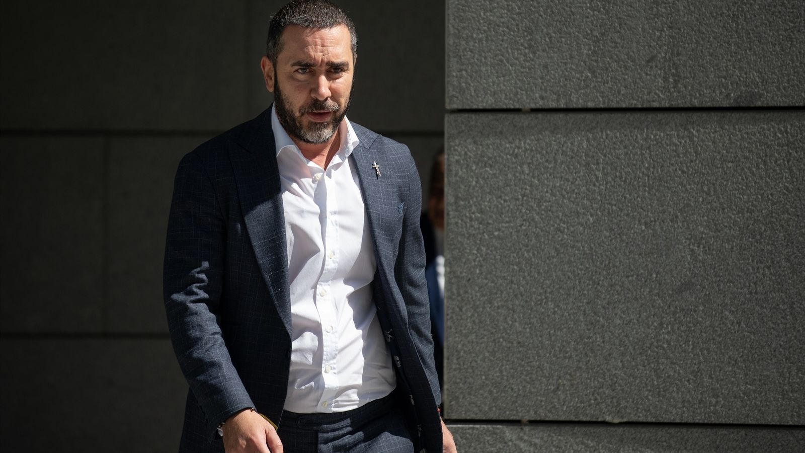 Víctor de Aldama saliendo de la Audiencia Nacional el pasado 21 de mayo después de declarar como investigado en el marco del caso Koldo
