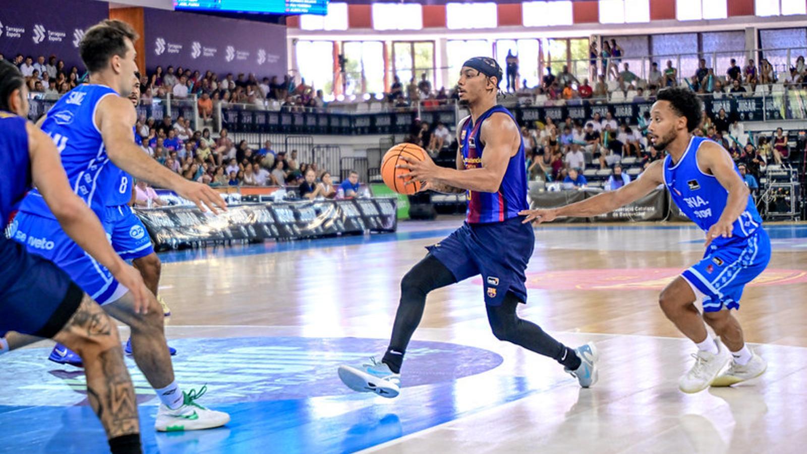 Justin Robinson, during the final.