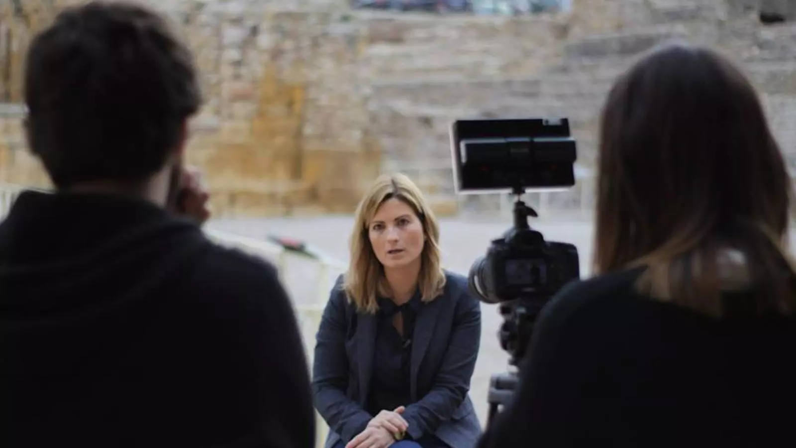 Imatges de la primera fase de rodatge del documental 'De les Cols a la TAP'